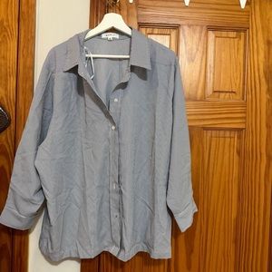 Button up oversized top